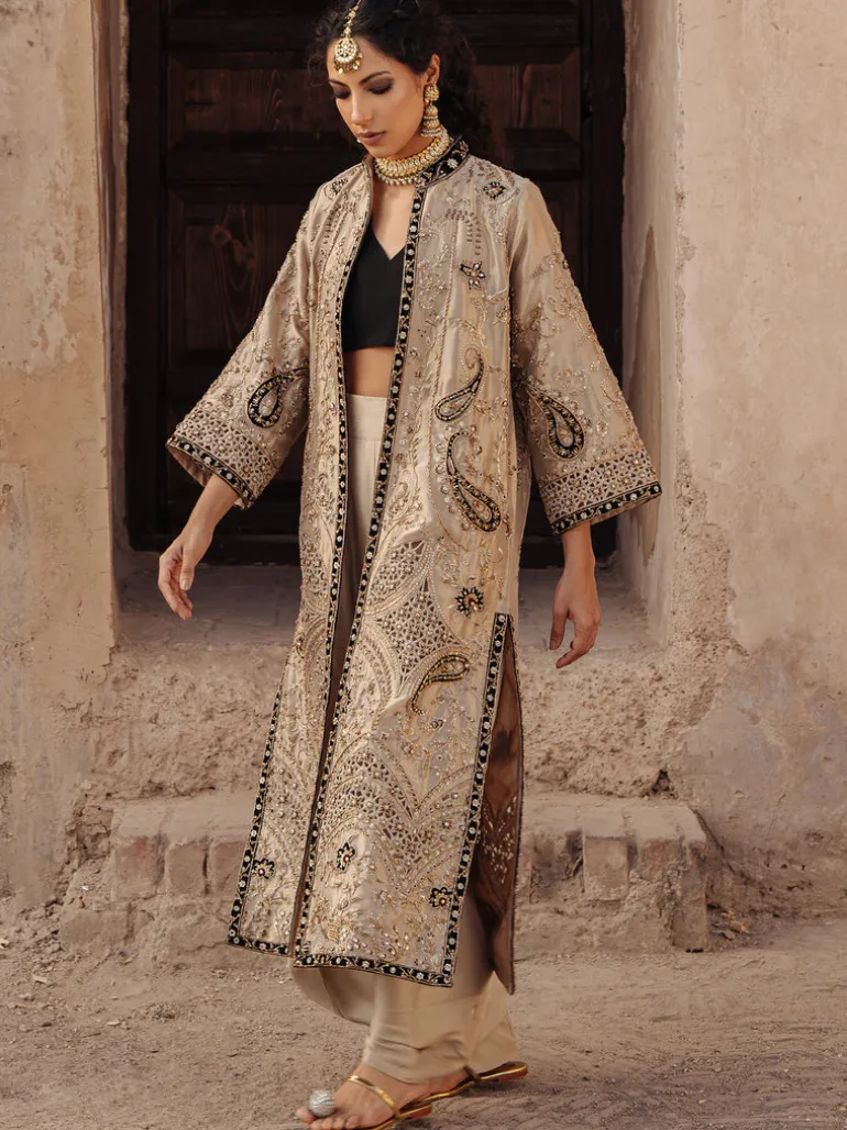 Front Open Savannah Palazzo Set