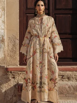 Front Open Sicily Choli With Culottes Set