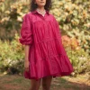 Fuchsia Pink Lana Dress