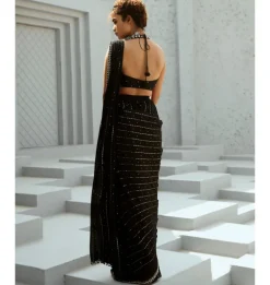 Galaxy Pre Drape Sari Set