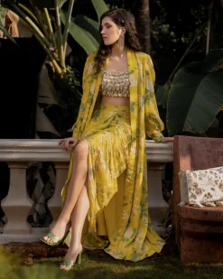 Garden Of Bloom Jacket Set