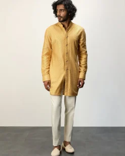 Golden Hour Front Open Kurta Set