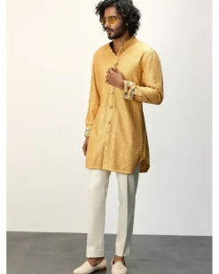 Golden Hour Front Open Kurta Set