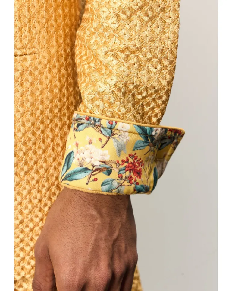 Golden Hour Front Open Kurta Set