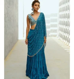 Grace Pre-Drape Sari Set