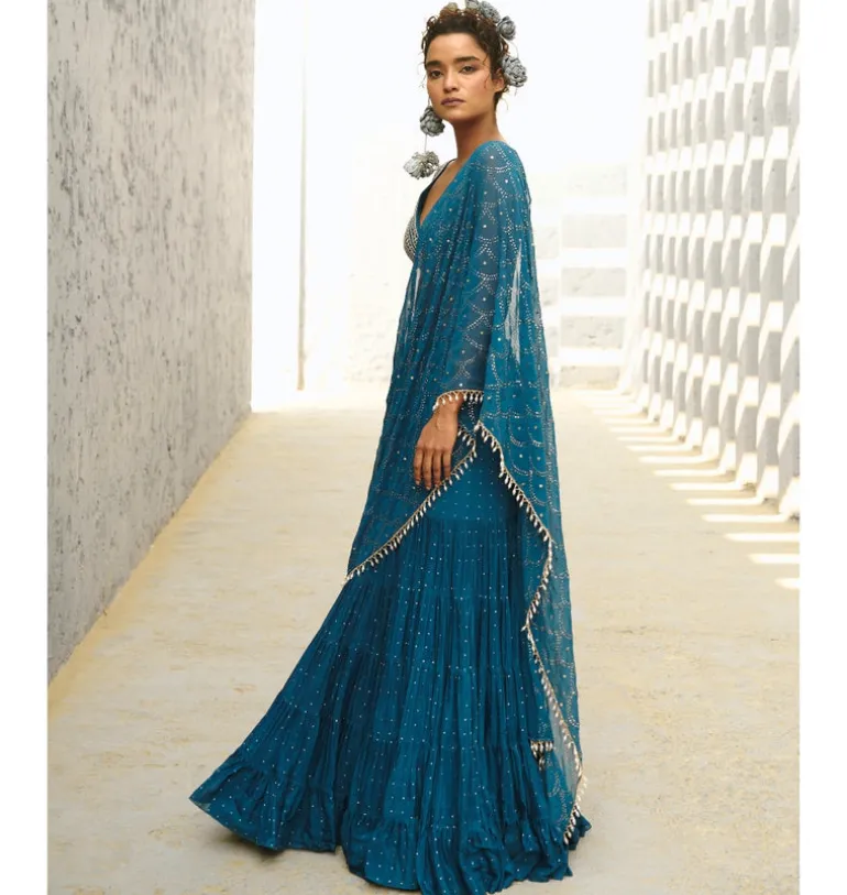 Grace Pre-Drape Sari Set