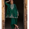 Gurleen Panel Tunic Wrap Skirt Set