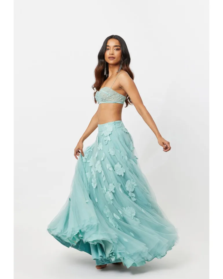 Hearts and Flowers Lehenga Set