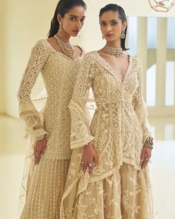High-Low Dori Sharara Set