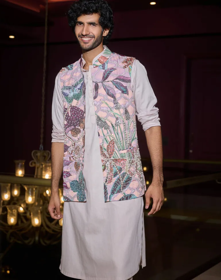 Hussain Nehru Jacket Set
