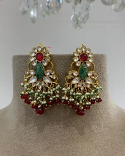 Indra Kundan Earrings