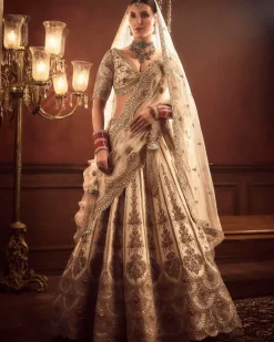 Ivory Aakruti Lehenga Set