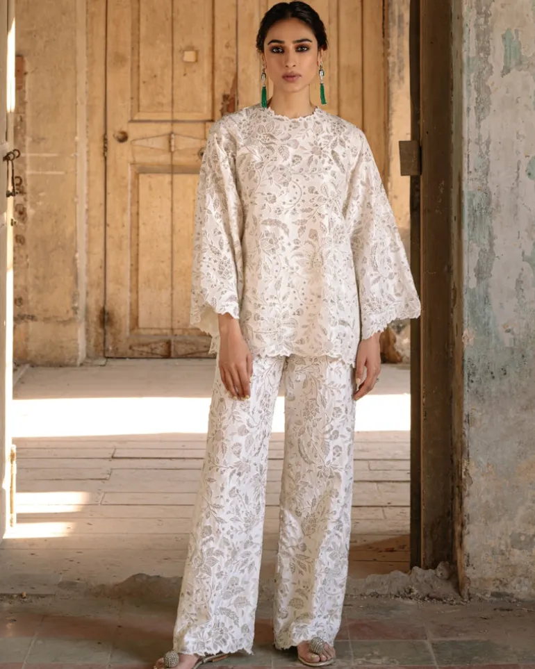 Ivory Chinoiserie Co-Ord Set