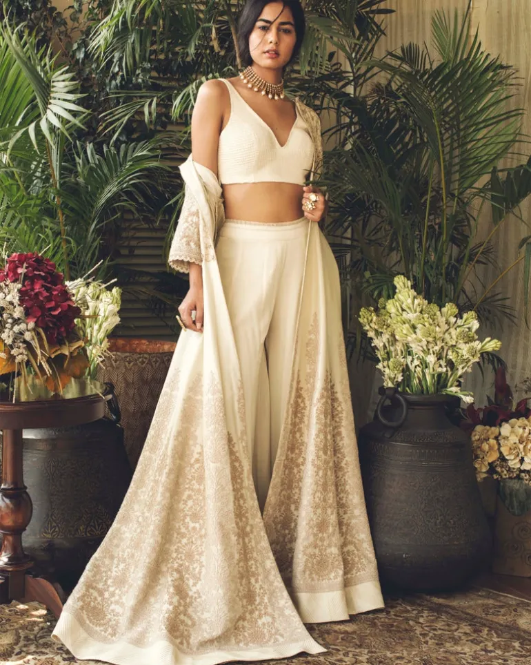 Ivory Dori Jacket Set