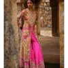 Jaali Long Jacket Palazzo Set
