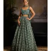 Jade Blossom Lehenga Set