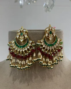 Jai Rani Kundan Earrings