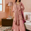 Johari Dusky Pink Sharara Set
