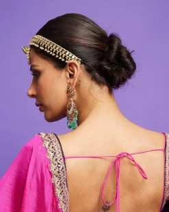 Johari Gulabi Gulaal Sari