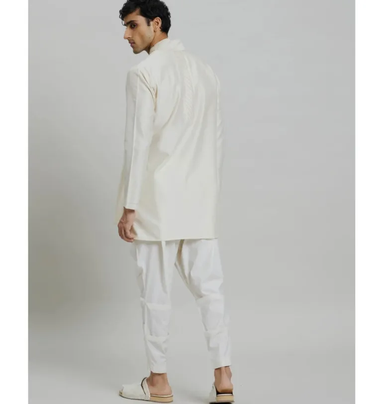 Knife Shacket With Pleated Pants Set