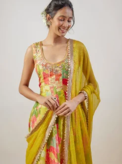 Krisha Anarkali Set