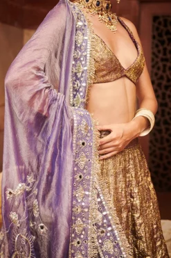 Krishna Kumud Lampi Lehenga Set