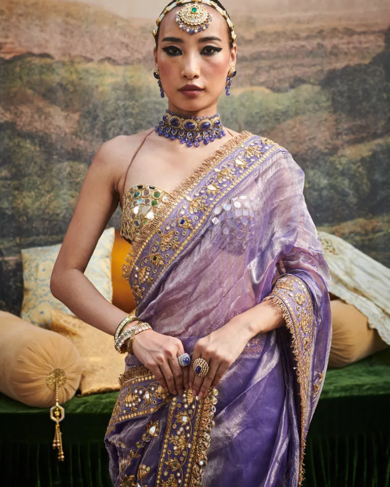 Krishna Leela Sari Set