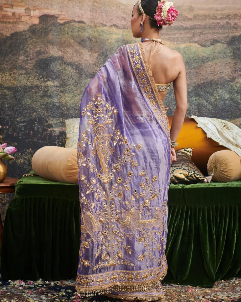 Krishna Leela Sari Set