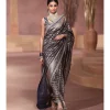 Kshirja Banarasi Cutdana Sari Set