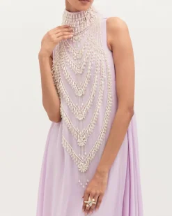 Lavender Mala Maxi Gown