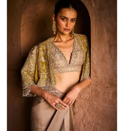Lehal Wrap Skirt Set