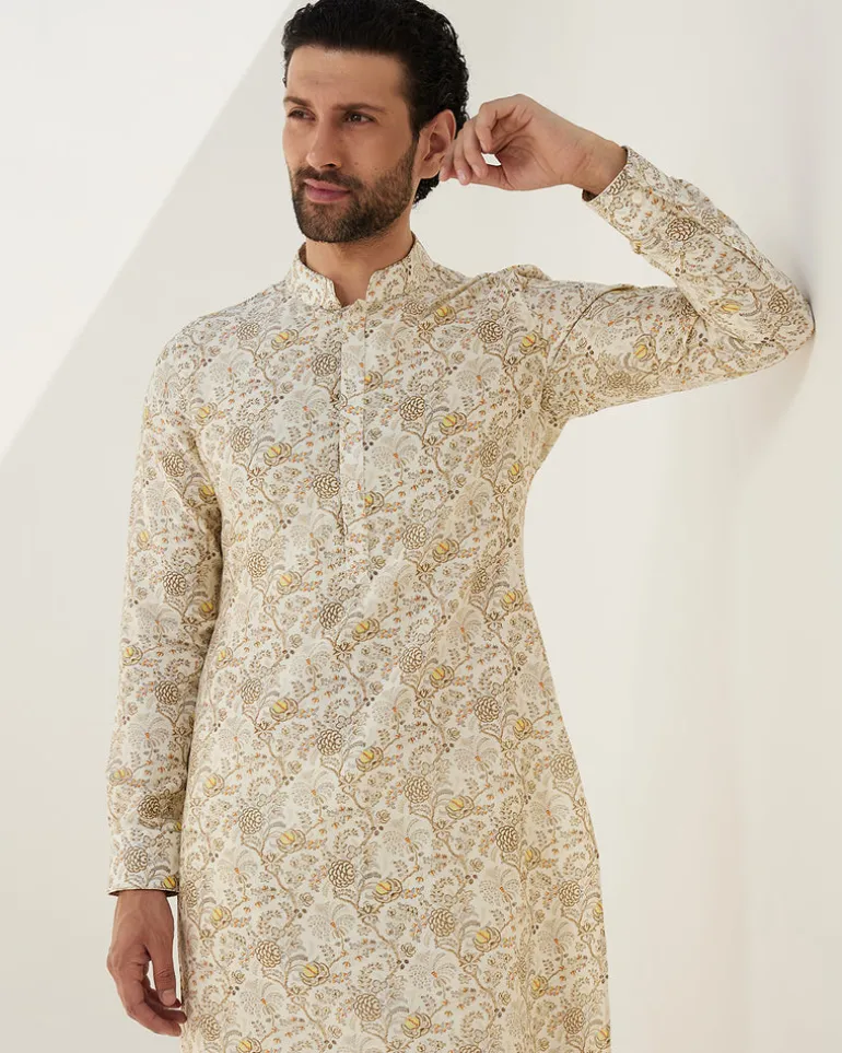 Lemon Berry Kurta Set