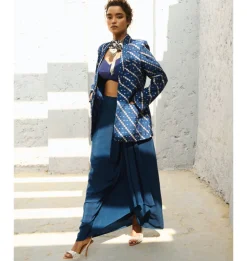 Lena Drape Skirt Set