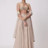 Light Beige Georgette Sharara Set