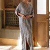 Light Steel Blue Kaftan