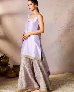 Lilac Pixie Dust Sharara Set