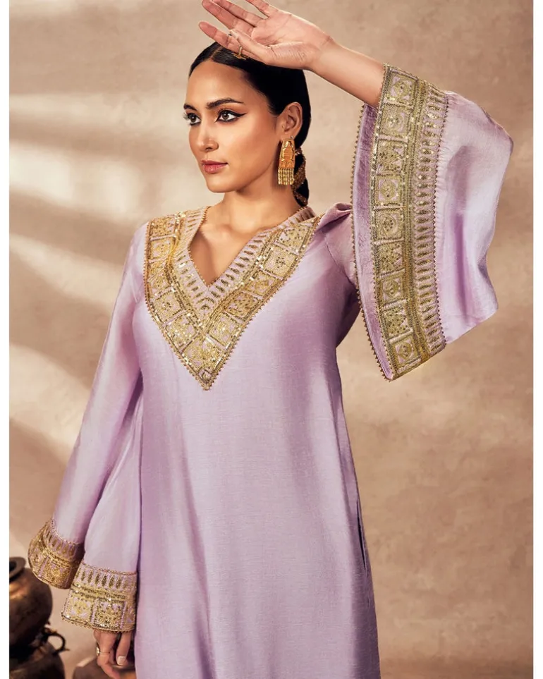 Lilac Pixie Dust Tunic Set