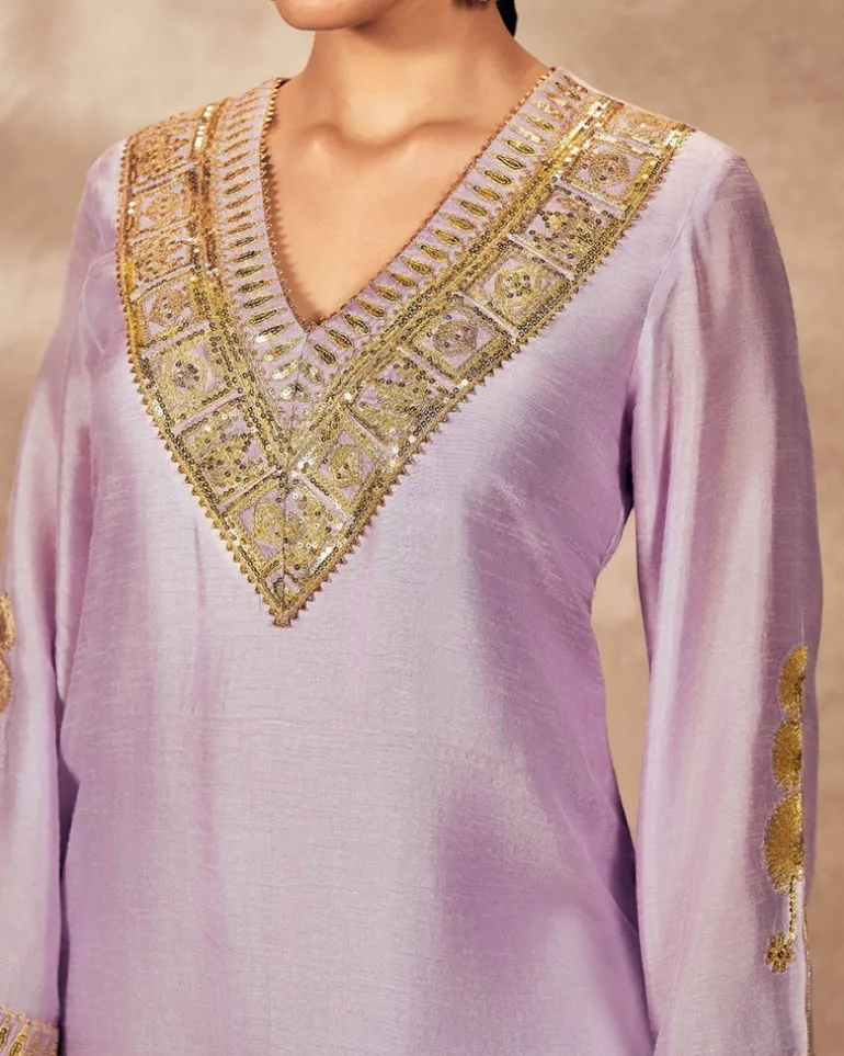 Lilac Pixie Dust Tunic Set