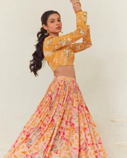 Lily Floral Lehenga