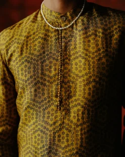 Lucian Amber Kurta Set