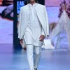 Lucknowi Bandhgala Kurta Set