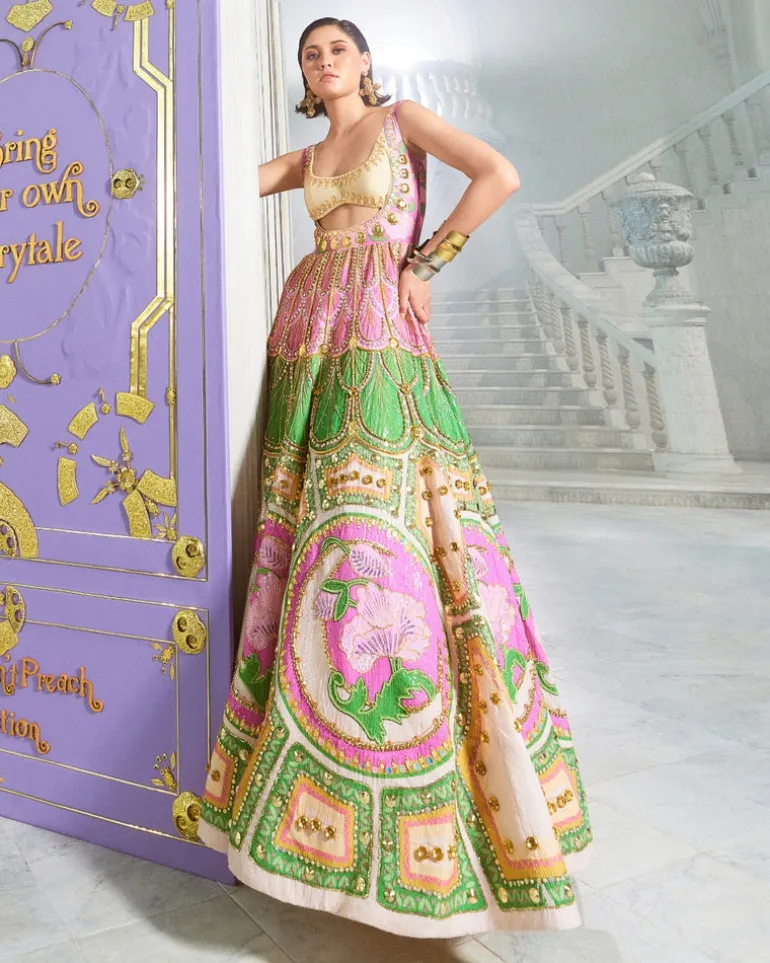 Lunar Prism Gown
