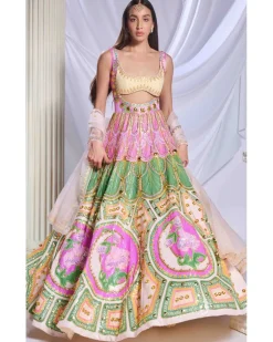 Lunar Prism Gown