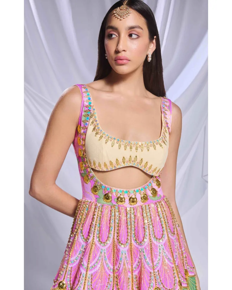 Lunar Prism Gown