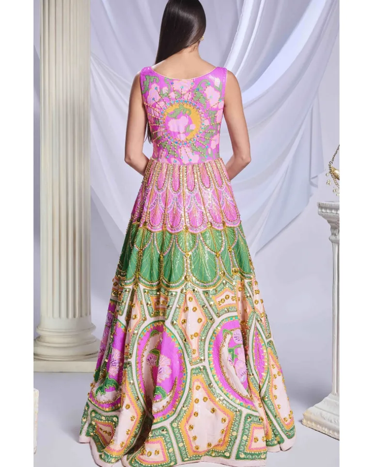 Lunar Prism Gown
