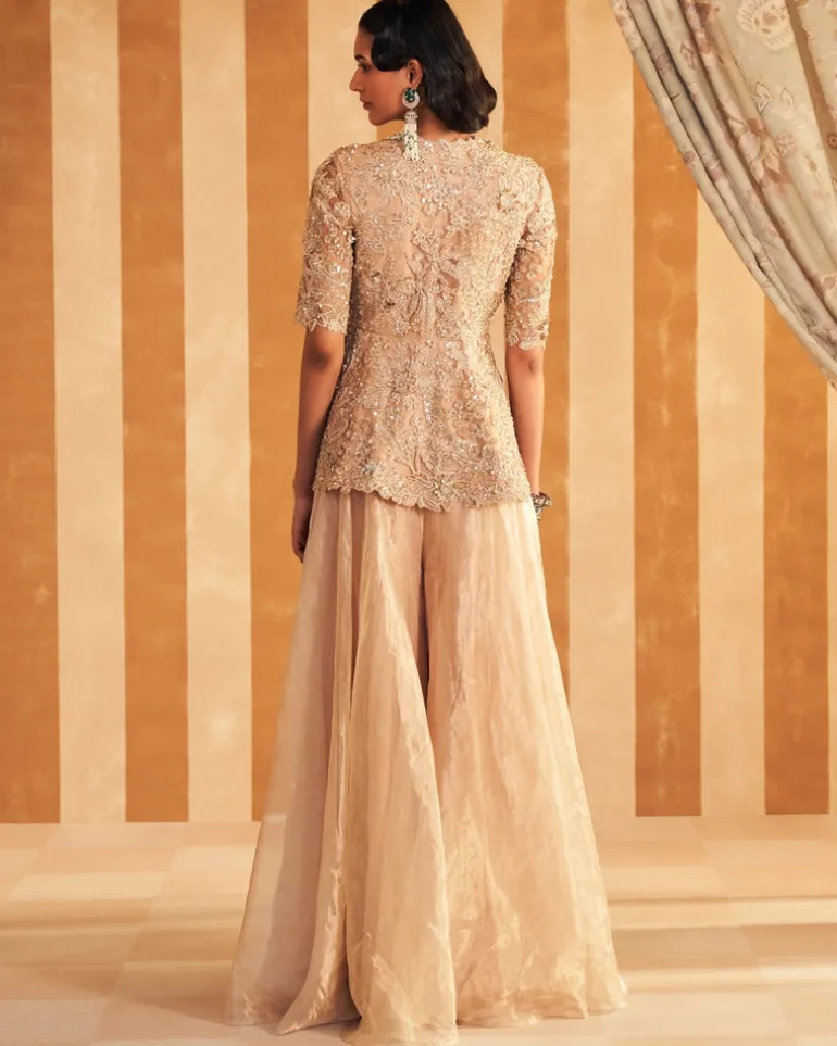 Mahroo Peplum Set