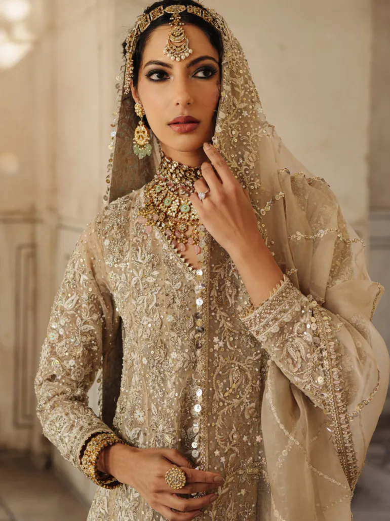 Majestic Tonal Kalidar Lehenga Set