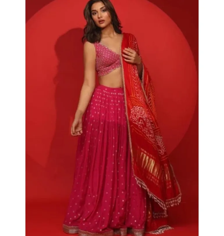 Mala Jamewar Lehenga Set