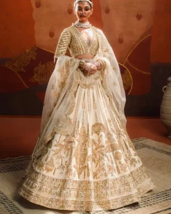 Malai Barfi Lehenga Set