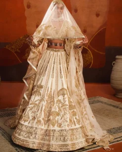 Malai Barfi Lehenga Set